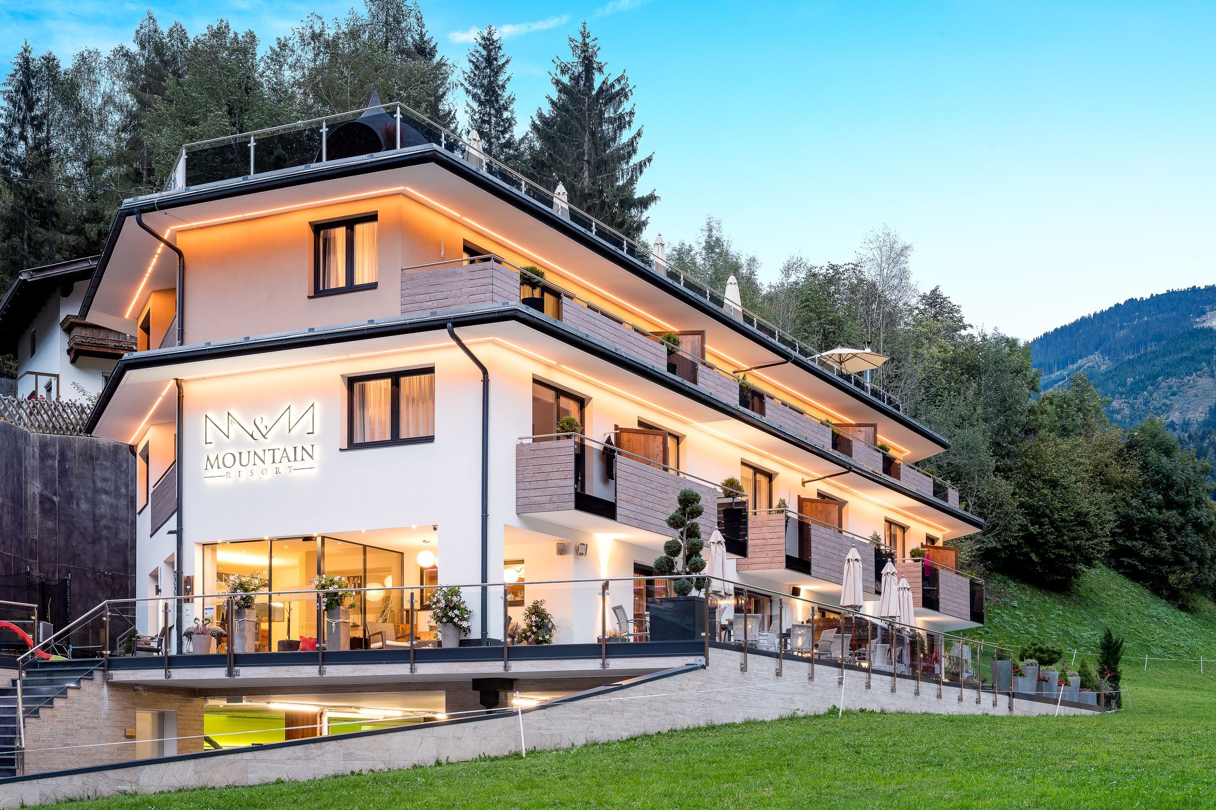 Mountain resort store